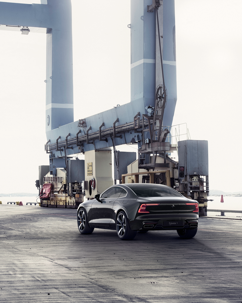 Illustration for article titled The Polestar 1 Is A Wildly Advanced 600 HP Hybrid Sports Coupe You Can't Really Own